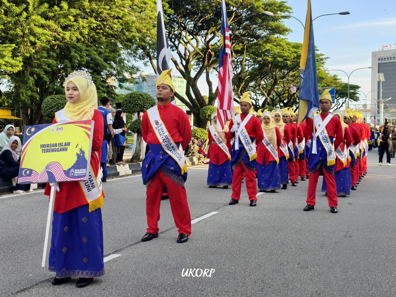 PERBARISAN DAN PERARAKAN HARI KEBANGSAAN KE-68 PERINGKAT NEGERI TERENGGANU KONTINJEN YAYASAN ISLAM TERENGGANU